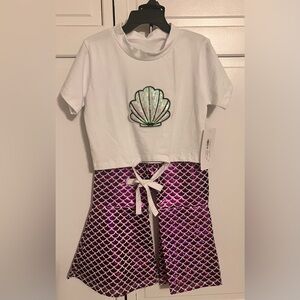 NWT 5T Mermaid outfit.